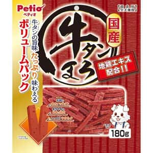 Petio Petio 狗零食 濃郁蒸牛舌條 原味 180g (90503108)