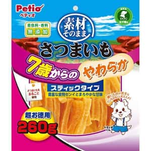 Petio Petio 狗零食 柔軟紅薯條 (適合老年犬) 260g (80505350)