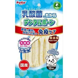 Petio Petio 狗零食 乳酸菌潔齒骨棒 牛奶風味 12支裝 (80505307)