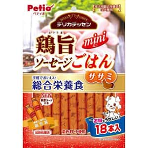 Petio 狗零食 雞旨 迷你香腸 雞肉味 180g (18條裝) (80505321) 狗零食 Petio 寵物用品速遞