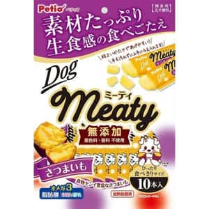 Petio 狗零食 Meaty 紅薯條 10支裝 (80505346) 狗零食 Petio 寵物用品速遞
