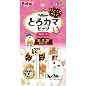 Petio 貓零食 雞胸肉鮪魚蟹肉味 流心肉粒 10g×3包 (80605713) 貓零食 寵物零食 Petio 寵物用品速遞