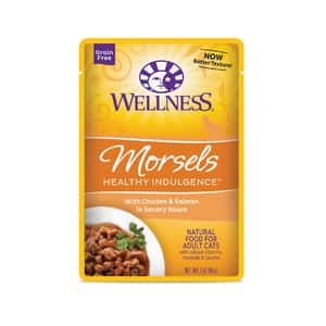 WELLNESS WELLNESS 貓濕糧 滋味肉汁系列 雞肉+三文魚 Morsels HEALTHY INDULGENCE Chicken & Salmon 85g (89094G)