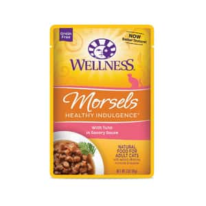 WELLNESS WELLNESS 貓濕糧 滋味肉汁系列 吞拿魚 Morsels HEALTHY INDULGENCE Tuna 85g (89096G)