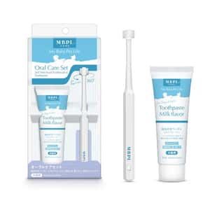 其他 MBPL Care 360度迷你刷頭潔齒套裝 (犬貓適用) Oral Care Set 360Mini head Toothbrush & Toothpaste (91603653)