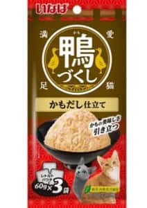 CIAO CIAO 貓濕糧 日本INABA 全鴨宴軟包 鴨肉 鴨高湯煮 60g×3入 (QCR-101)