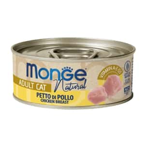 Monge Monge Delicate 主食貓罐頭 鮮雞肉 80g (MO7283) (新舊包裝隨機發貨)