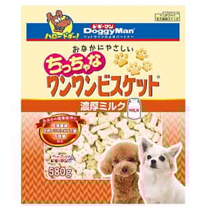 DoggyMan DoggyMan 日本狗零食 低脂健康小餅乾 濃厚牛奶 580g (犬用)