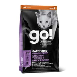 GO GO! SOLUTIONS 無穀物貓糧 活力營養系列 雞肉火雞鴨肉 16lb(1303056T)