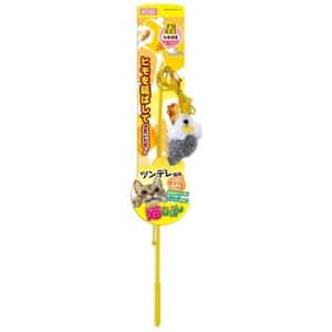 逗貓棒 日本MARUKAN 老鼠逗貓棒 灰白