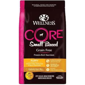 WELLNESS WELLNESS CORE 狗糧 無穀物 小型犬幼犬配方 去骨火雞及雞 4lb (88420)