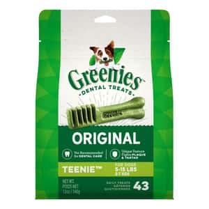 Greenies 狗零食 Original Teenie 潔齒骨 的骰犬用 43支 12oz (10272392) (圖片3)