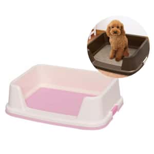 狗狗用品 IRIS 狗狗專用 高身防噴狗廁所 TRT-650 大碼 (50.5x65x18.5) (顏色隨機)