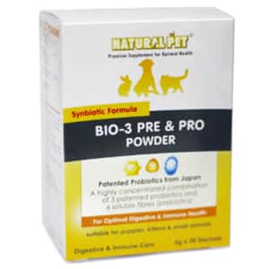 貓犬用保健用品 Natural Pet BIO-3 益生菌 60g (NP00633)