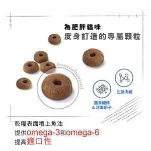 Royal Canin Dry Cat Food Light Weight Recipe LI40 8kg (2524080010) (圖片6)