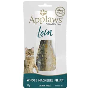 Applaws Applaws 貓零食 Whole Mackerel Loin 鯖花魚柳貓零食 30g (9586)