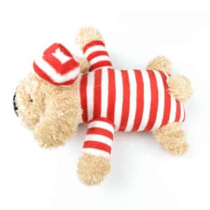 Billipets 狗玩具 超軟發聲囚犯狗 紅色 16cm (NS-10213-RED) (圖片3)