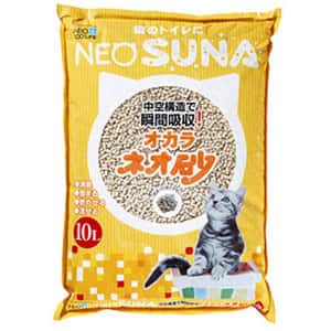 豆腐貓砂 日本NEO SUNA大包裝通心 豆腐貓砂 10L (黃色)