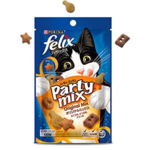 Felix 日本Felix Party Mix 貓脆餅 Original 海陸三重奏 60g (日本停產)