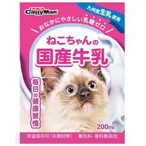 日本CattyMan 幼貓用 日本國產牛乳牛奶 200ml (圖片3)
