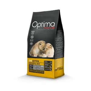 Optima Optima nova 幼獅子母孕育配方 Kitten Chicken & Rice 8kg (4包2kg夾袋) (OCK-L)