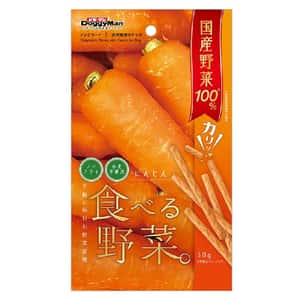 DoggyMan DoggyMan 日本狗零食 100%國產野菜 健康小食 胡蘿蔔條 30g (橙)