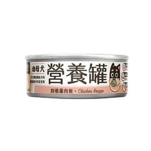 汪喵星球 汪喵星球 狗罐頭 DogCatStar 幼犬 95%營養無膠主食罐 鮮嫩雞 80g (FM223)