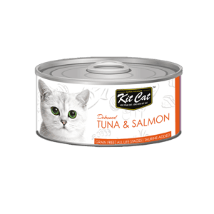 Kit Cat Kit Cat 無穀物肉凍貓罐頭 吞拿魚+三文魚 80g (KC-2270)