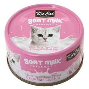 Kit Cat Kit Cat 羊奶貓罐頭 吞拿魚+蟹 70g (KC-2333)