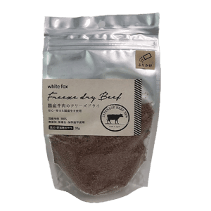 WHITE FOX 日本WHITE FOX 凍乾脫水 日本國產 拌食牛肉粉 30g (貓犬用)