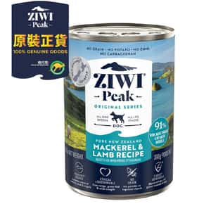 ZiwiPeak ZiwiPeak 狗罐頭 鯖魚及羊肉配方 390g (CDML)
