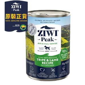 ZiwiPeak ZiwiPeak 狗罐頭 草胃及羊肉配方 Tripe & Lamb Recipe 390g (CDTL)