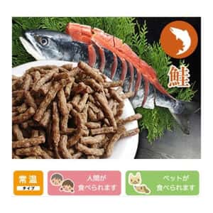 貓犬用保健用品 日本產 嵐山善兵衛 長壽一番 三文魚 乾糧或加水 主食拌食 43g (人類及貓犬適用)