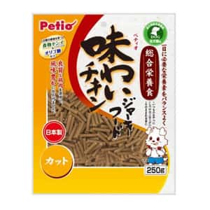 Petio Petio 狗零食綜合營養 日本產美味雞肉粒 腸胃健康 250g (90502309)