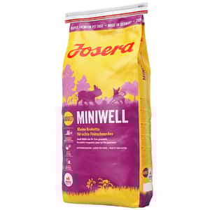 Josera Josera 狗糧 成犬糧 細粒 Miniwell 雞肉+全穀玉米+甜菜纖維+酵母菌 10kg (JD2748) (新包裝)