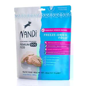 Nandi Nandi 狗糧 凍乾森林鹿肉 Freeze Dried Bushveld Venison 400g (NA081)