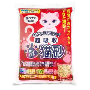 日本Mityan特強吸水玉米豆乳 豆腐貓砂 紅單孔 7L (JMC70) (圖片3)