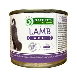 Nature Protection Nature's Protection 狗罐頭 成犬主食罐 羊肉 200g (KIK17200G)
