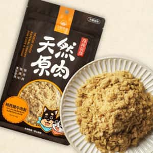 汪喵星球 汪喵星球 凍乾 DogCatStar 冷凍乾燥原肉小零嘴 山味 紐西蘭牛肉鬆 40g (貓犬用) (SN509)