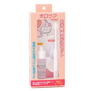 口腔護理 Mind Up 犬用 360度刷牙套裝 360度清潔牙刷+液體牙膏30ml+手指套 (91602570)