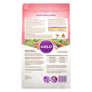 HALO Dry Cat Food Kitten Grain-Free Holistic Wild Salmon & Whitefish Recipe 3lb (圖片3)
