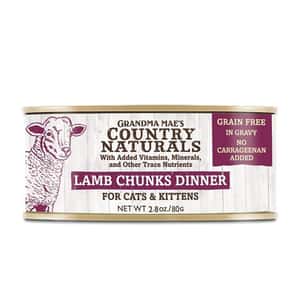 Country Naturals Country Naturals 貓罐頭 無添加無穀物角切肉塊系列 草飼羊 2.8oz 80g