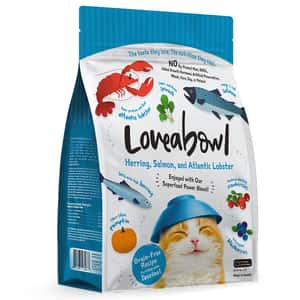 Loveabowl Loveabowl 貓糧 無穀物全貓糧 龍蝦雙魚海鮮配方 1kg (LB0043)