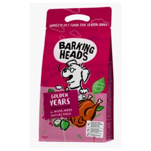 Barking Heads Barking Heads 狗糧 全天然防敏老年犬 雞肉配方 6kg (BHG6) (深紅色) (新舊包裝隨機)