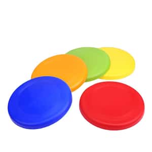 HelloDOG 玩具嚴選 手拋型塑膠飛盤狗狗訓練玩具 22cm (款色隨機) (圖片3)