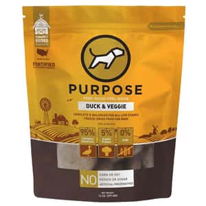 PURPOSE PURPOSE 狗糧 凍乾脫水生肉 單一蛋白 鴨肉 14oz (001832)