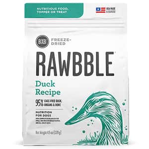 RAWBBLE BIXBI RAWBBLE 狗糧 冷凍脫水鮮肉糧 鴨肉 12oz (BIX09222)