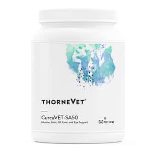 貓犬用保健用品 THORNE VET霍恩 CurcuVET-SA50 薑黃素 90粒 (V938SC)