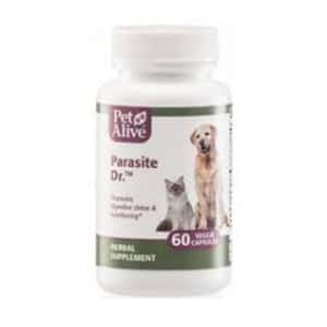 貓犬用保健用品 PetAlive Parasite Dr.™ 針對體內寄生蟲蠕蟲 60粒 (PPAR001)