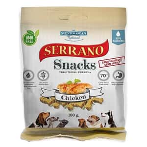 Mediterranean Natural Mediterranean Natural Serrano 狗零食 雞肉 100g (68170)